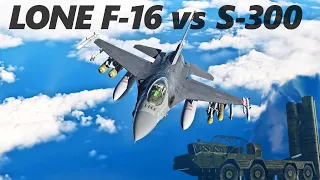F-16 Viper vs S-300 Alone & Unafraid | DCS | Digital Combat Simulator