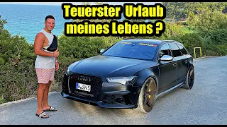 6000km durch Europa im Audi RS6 - wie teuer war der Urlaub?