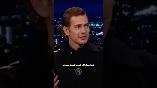 Hayden Christensen Reaction after casting as Anakin Skywalker #shorts #starwars