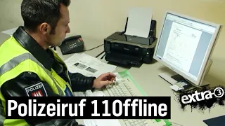 Realer Irrsinn: Hamburger Polizei ohne Internet | extra 3 | NDR