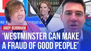 Andy Burnham reacts to Natalie Elphicke's defection to Labour | LBC analysis