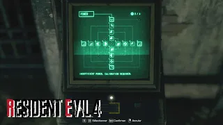 COMMENT RÉSOUDRE L'ÉNIGME REDIRIGER LE COURANT DÉCHARGE  CHAPITRE 14 - RESIDENT EVIL 4 REMAKE