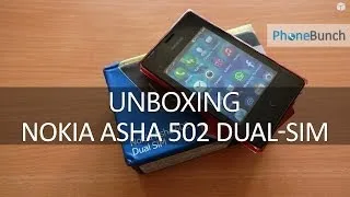 Nokia Asha 502 Dual SIM - Unboxing and Hands on Review