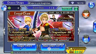 DFFOO Global: Ramza/Jack/Ignis Banner Pulls/Draws