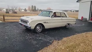 1962 Ford Falcon driving