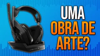 [REVIEW] HEADSET LOGITECH ASTRO A50!!🎧🤩 OBRA DE ARTE EM FORMATO DE FONE!!💥