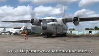 Fairchild C-123 Engine Start and Run Test