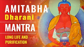 Amitabha Pure Land Dharani and Mantra— chant along for long life and purification of obstacles