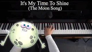 Time To Shine (The Moon Song) - EASY Piano Tutorial - Storybots