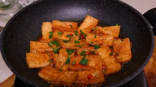 Braised tofu tastes better than meat :: Simple but really delicious and fragrant :: Delicious food