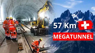 Die Schweiz baute den längsten Tunnel der Welt