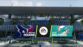 Texans vs Dolphins Week 12 Simulation (Madden 23 Next Gen)