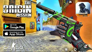 The Origin Mission Officially Launched For Mobile Gameplay & Download | CS:GO MOBILE