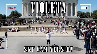 [KPOP IN PUBLIC SKY CAM] IZ*ONE (아이즈원) - 'Violeta' Dance Cover by KONNECT DMV | Washington D.C.