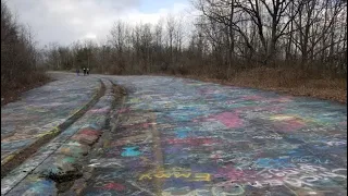 Centralia Pennsylvania Abandoned Ghost 👻 Town with a Buring Coal Fire