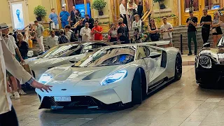 BEST SUMMER SUPERCARS NIGHTLIFE IN MONACO 2023 #billionaires #monaco #supercars #carspotting