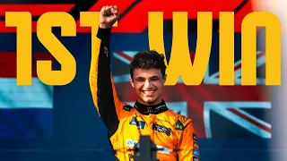 From "Nowins" to Wins: Lando Norris Secures First F1 Win (This one's for my grandma)