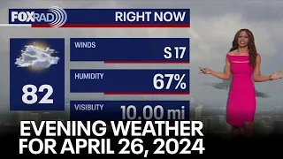 Houston weather: Humid, thick clouds Friday evening with temps in 80s