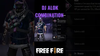 Dj 😍 Alok Best Combination Ability 🔥 #shorts #freefire