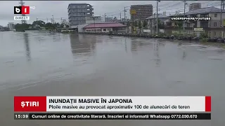 INUNDAȚII MASIVE ÎN JAPONIA_Știri B1TV_9 sept. 2023