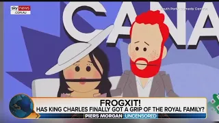 The 'final wallop' to Harry and Meghan's reputation in the US was the South Park skit