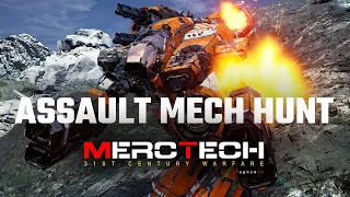 The 100 Ton Mech Hunt - Mechwarrior 5: Mercenaries MercTech Episode 26