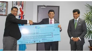 Fijian Acting Prime Minister officially received dividend from Fiji Ports Corporate