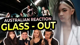 Asian Australians react to GLASS - 'OUT' Official Music Video | Indonesian Pop (i-pop) Reaction