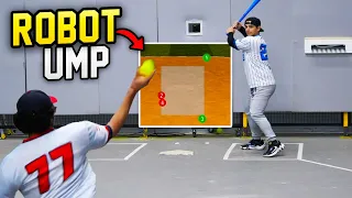 We tested a real Robot Umpire in a game!