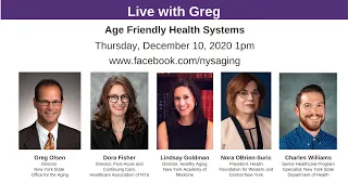 Live with Greg  - Age Friendly Health Systems