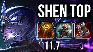 SHEN vs FIORA (TOP) | 1.8M mastery, 10/2/10, 1000+ games, Legendary | KR Master | v11.7