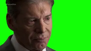 Vince McMahon gets emotional green screen