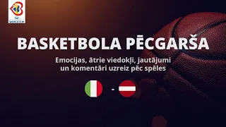 Pēcgarša: Latvija uzvar arī Itāliju FIBA Pasaules kausa izcīņā