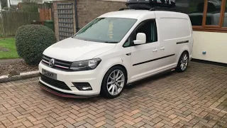 Vw caddy camper home build interior review. Is it big enough ?? Part 1