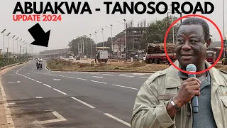 New Abuakwa - Tanoso Dual Road Projects Update 2024.