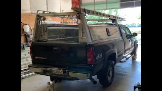 The Best Truck Toolbox, Ladder rack and decked combined Set-up