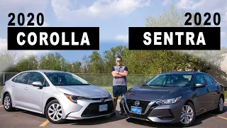 2020 Nissan Sentra vs 2020 Toyota Corolla, It's a no brainer!