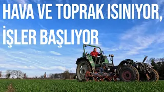 HAVA VE TOPRAK ISINIYOR, İŞLER BAŞLIYOR🌞🌱