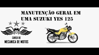 Manutenção em uma Suzuki YES 125 por Flaviano Araújo PARTE 1