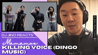 DJ REACTION to KPOP - MAMAMOO KILLING VOICE (DINGO MUSIC)