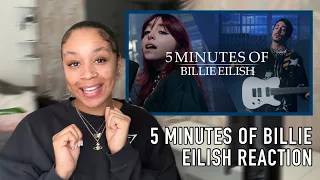 UK REACTS TO 🇬🇧 5 minutes of Billie Eilish feat Luana