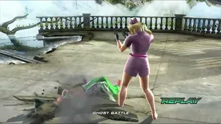 Tekken 6 Nina(Pink Nurse Barefoot) Vs Christie(Barefoot)(Hard)