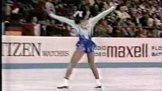 Midori Ito 伊藤 みどり (JPN) - 1989 World Figure Skating Championships, Ladies' Free Skate