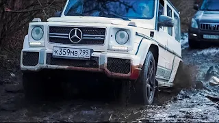 БРОСИЛ ВЫЗОВ и ПОЖАЛЕЛ! MERCEDES G63 AMG против TOYOTA PRADO 150 и Нивы