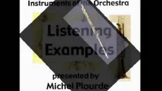 Instruments of the Orchestra-flute - Part 1: Listening Examples