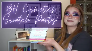 BH Cosmetics Swatch Party! Swatching all of the BH Cosmetics Travel Palettes