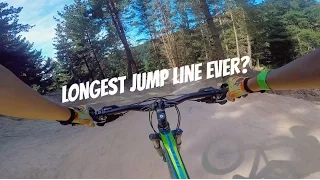 longest jump line ever? | Airtearoa Track | Christchurch Adventure Park