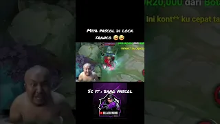 miya pascol di lock franco sampe ngamuk 🤣🤣🤣 #mobilelegends #pascolkintil #shorts