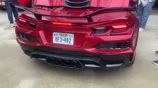 2023 Corvette Z06, z07 package.   Exhaust Sound