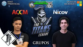 GL vs WWP [Showmatch] + T90 Titans League - ACCM vs Nicov | Capoch vs Slam [Grupos]